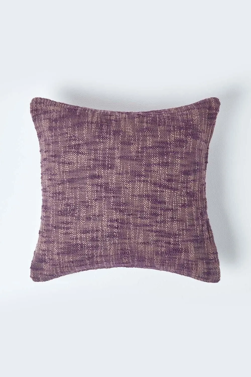 Homescapes Nirvana Cotton Cushion Cover in Mauve 1