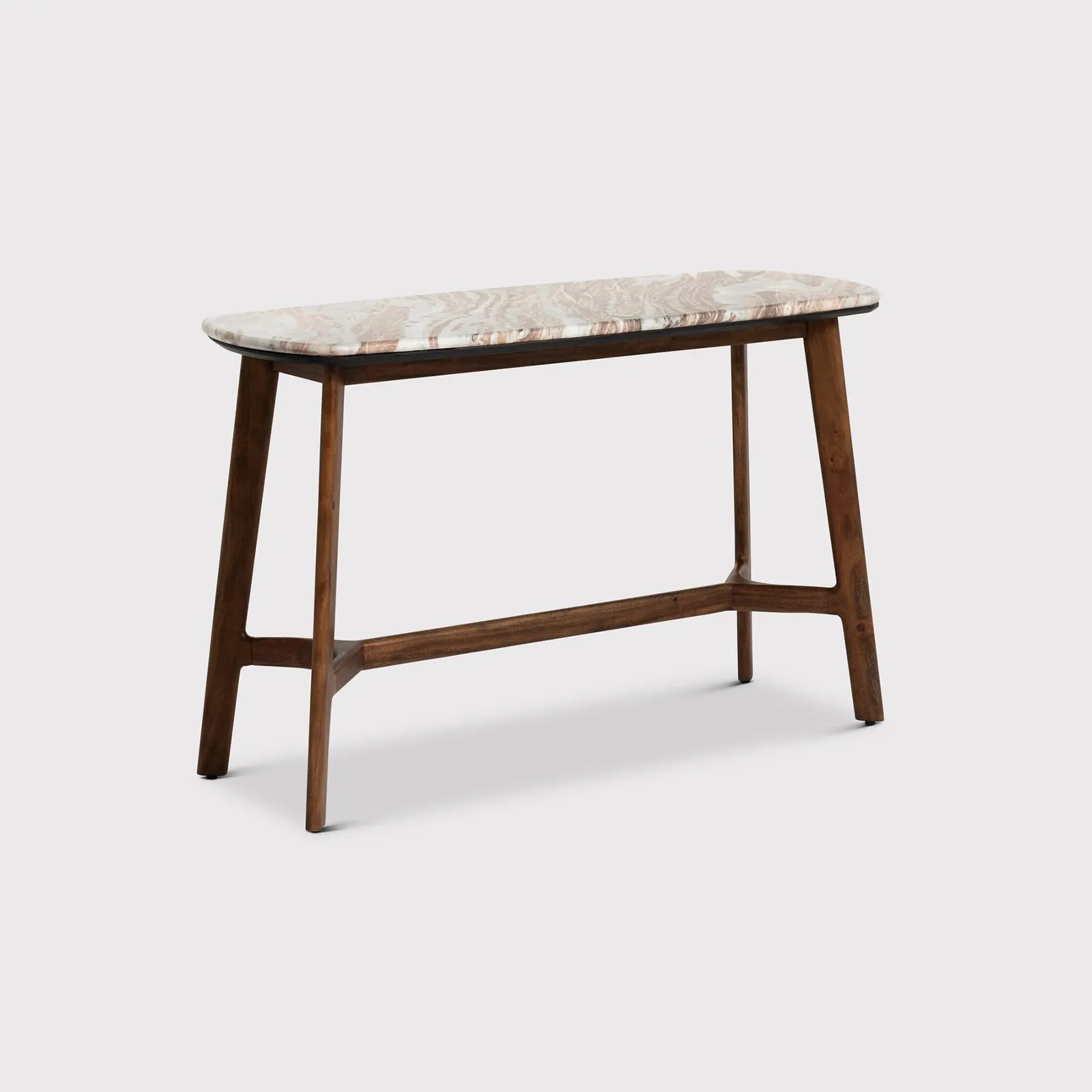 Cresta Console Table, Acacia Wood | Barker & Stonehouse