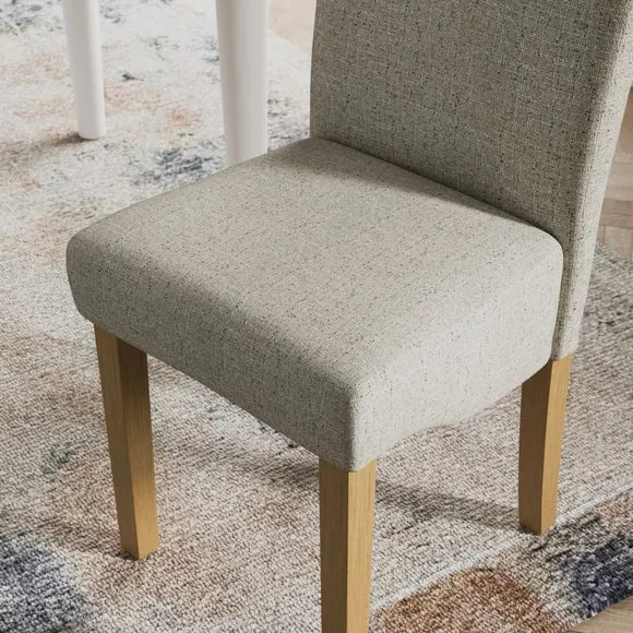 Aiden Set of 2 Dining Chairs, Boucle 3