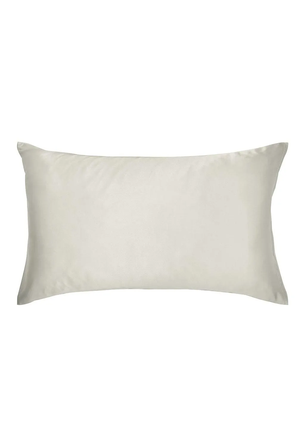 Morris & Co Silk' Standard Pillowcase in Silver