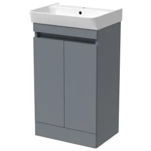 Wickes Easton Monument Grey Vanity Unit - 800 x 500mm
