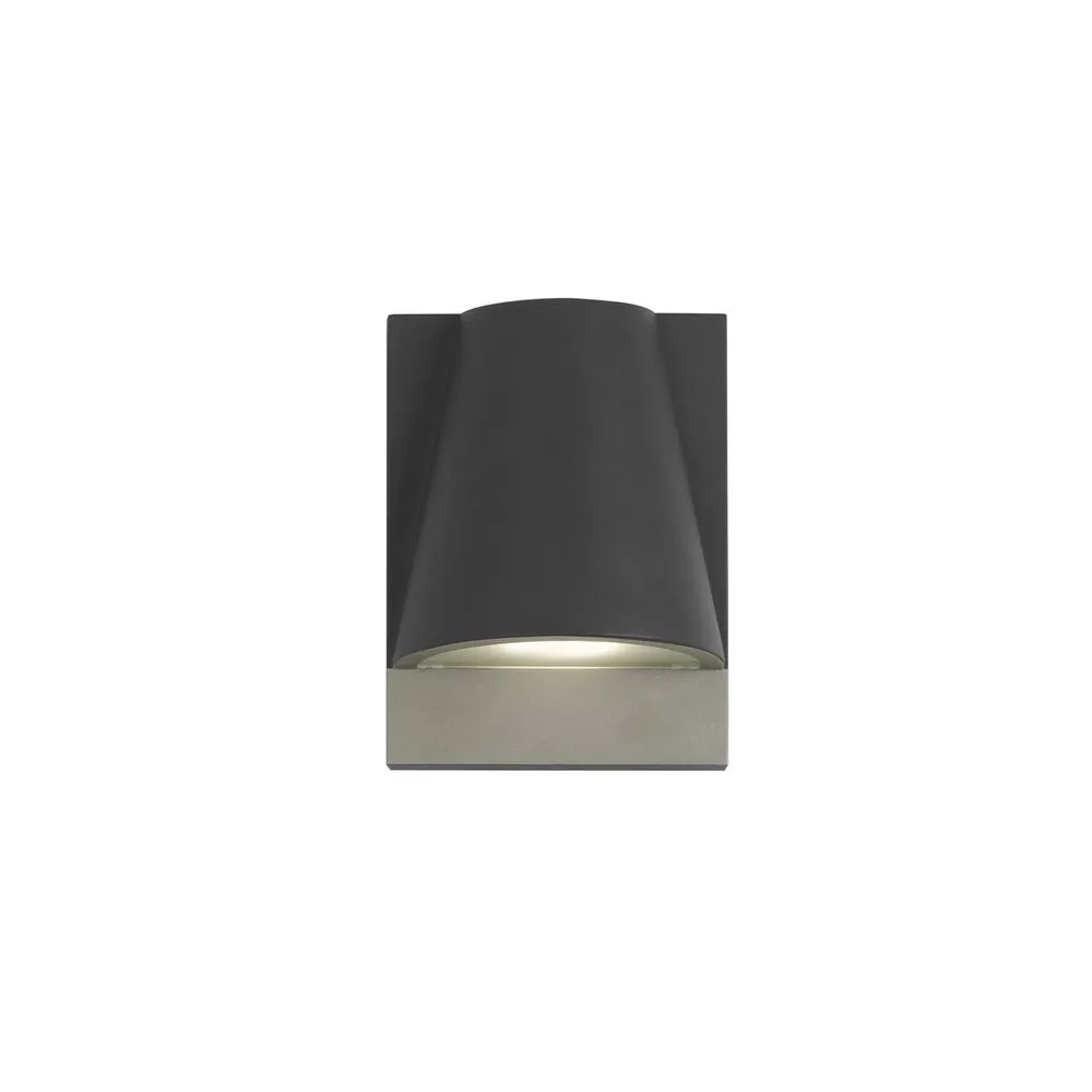 Netlighting Kala Outdoor Down Wall Lamp Urban grey Semitransparent IP44 3