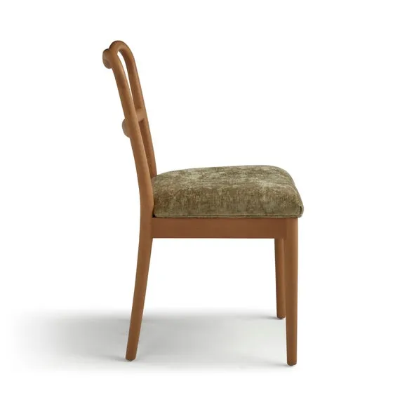 Betsie Dining Chair, Olive Chenille 5