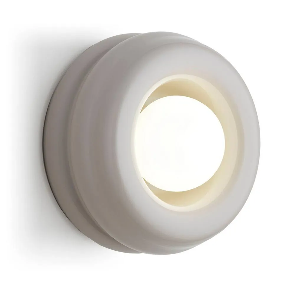 Netlighting Tevo Wall Lamp Sand Cashmere Opal Matte G9 in Beige