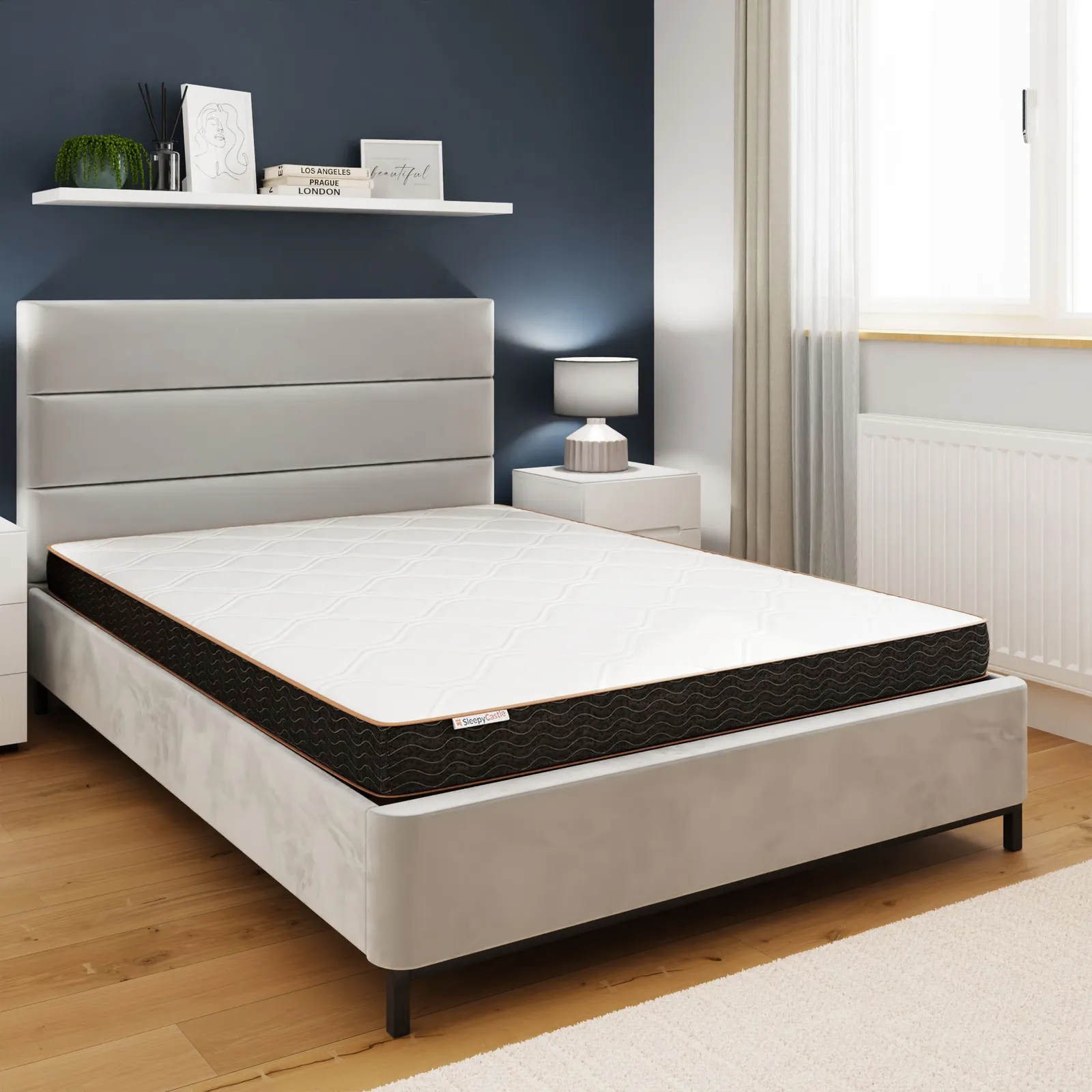GFW SleepyCastle Rolled Pocket Sprung Mattress In A Box 2