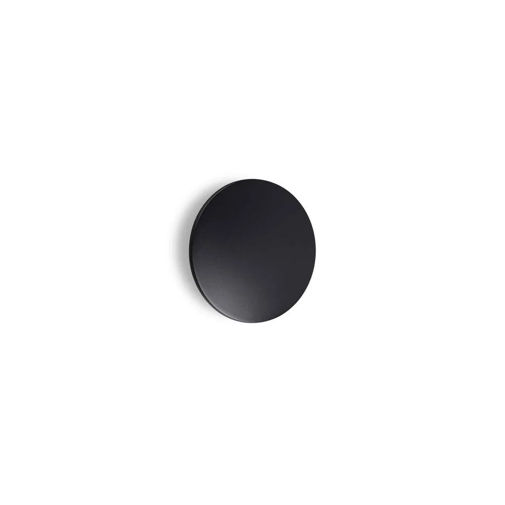 Netlighting Punto Integrated LED Outdoor Flush Wall Lamp Black 1050Lm 3000K IP54