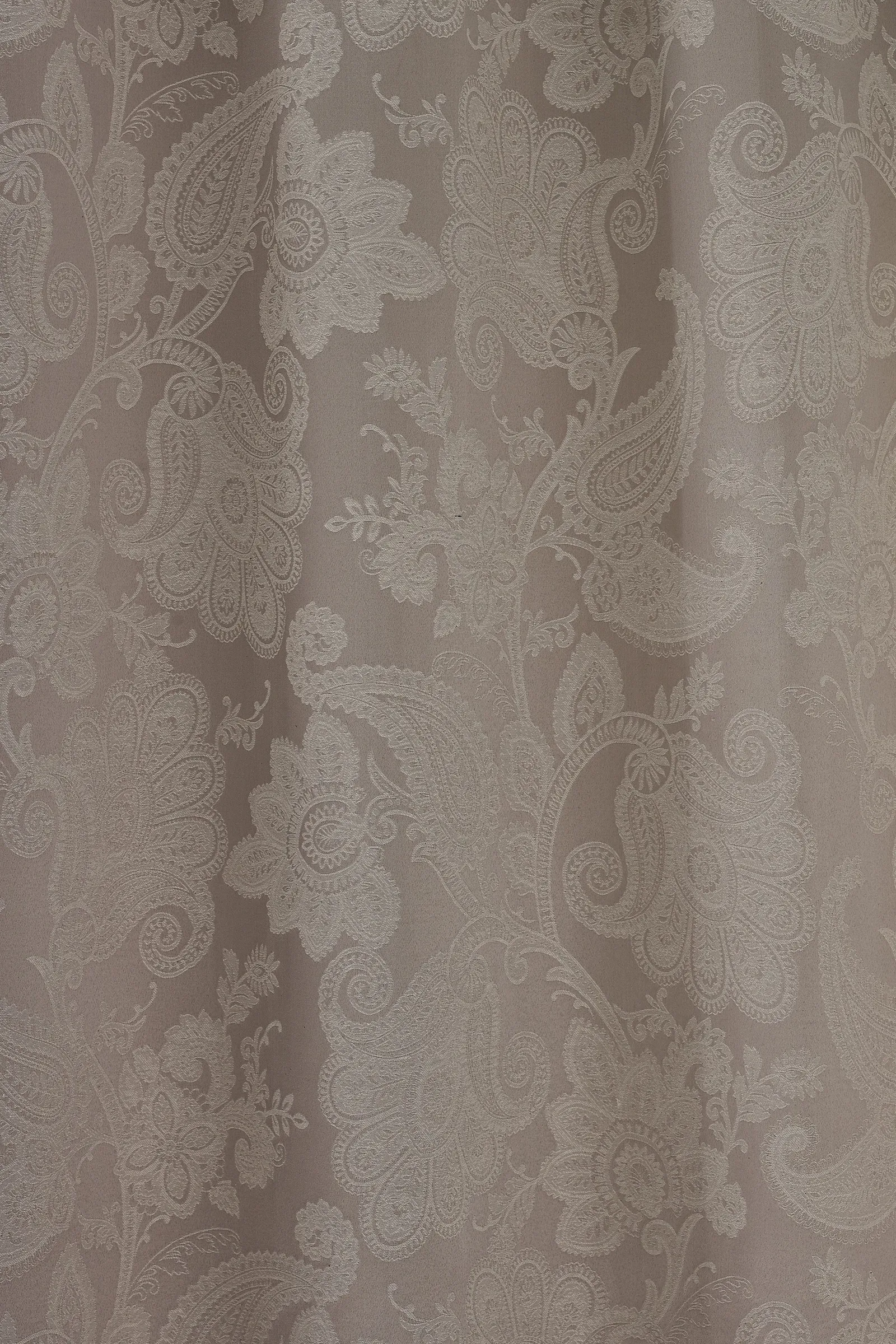 Catherine Lansfield 'Opulent Jacquard' Lined Eyelet Curtains in Gold 3