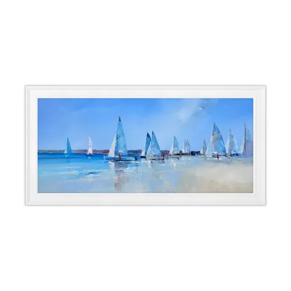 Artko Penny Race Day by Craig Trewin Framed Print 3