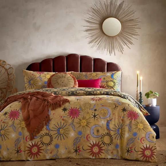 Furn. Ethereal Star Reversible Duvet Cover and Pillowcase Set