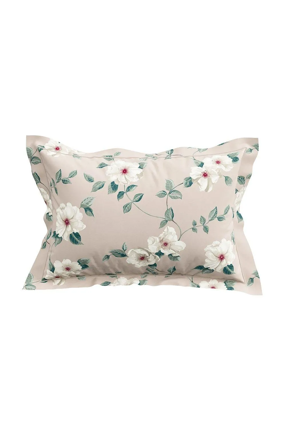 Sanderson 'Poets Rose' Cotton Duvet Cover Set in Pink 4