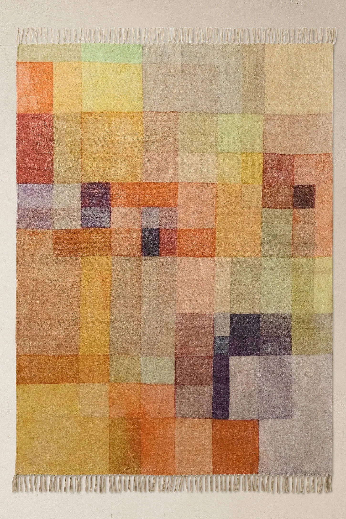 Abstract Colour Block 5x7ft / 150x210cm Rug
