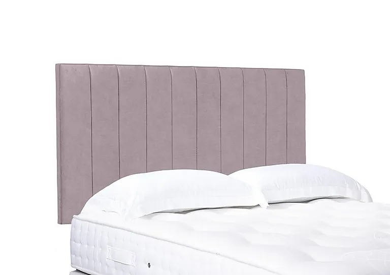 Artisan Collection Elyse High Strutted Headboard - Single - Plush Lilac