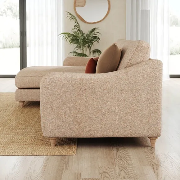 Hattie Cosy Weave Corner Chaise Sofa 2