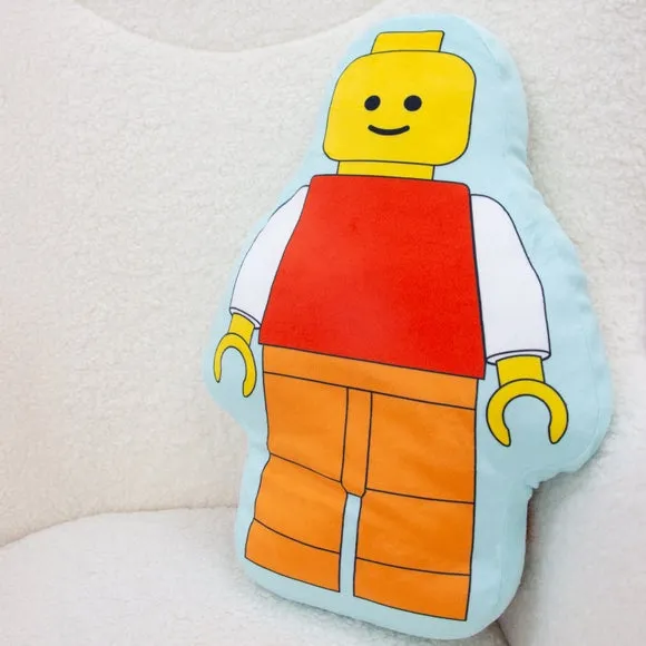 Lego Colourblock Shaped Cushion