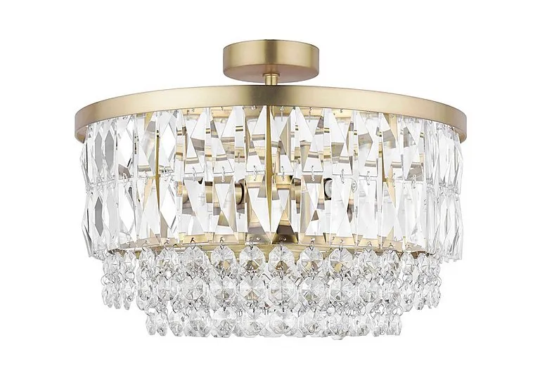 Rhosill 3 Light Semi Flush Ceiling Light