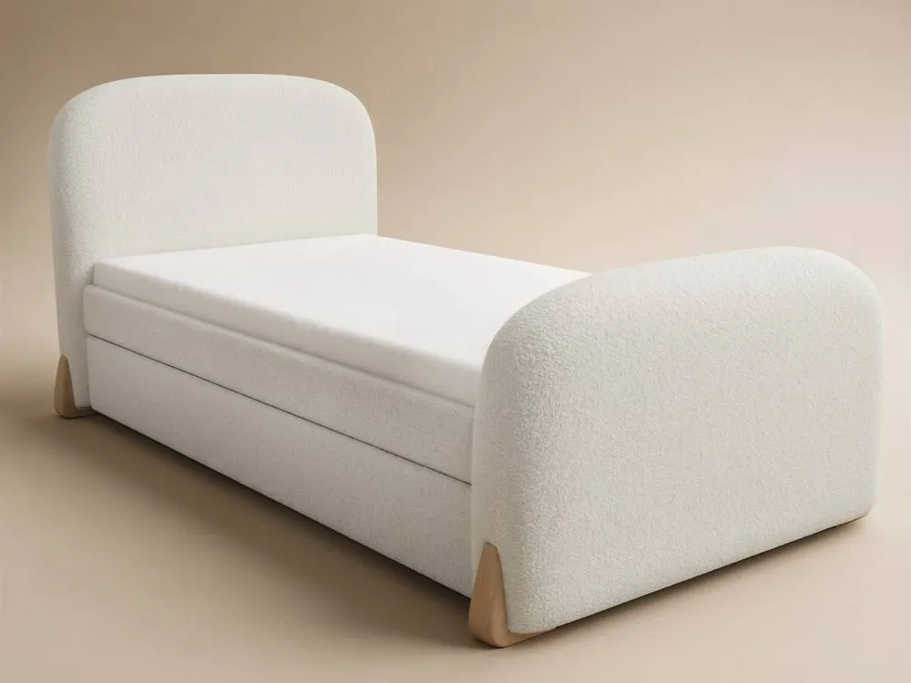 Flair Ines Day Bed with Trundle Cream 4