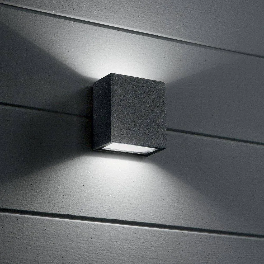 Netlighting Argo LED Outdoor Cubic Up & Down Wall Light White IP65 3000K 2