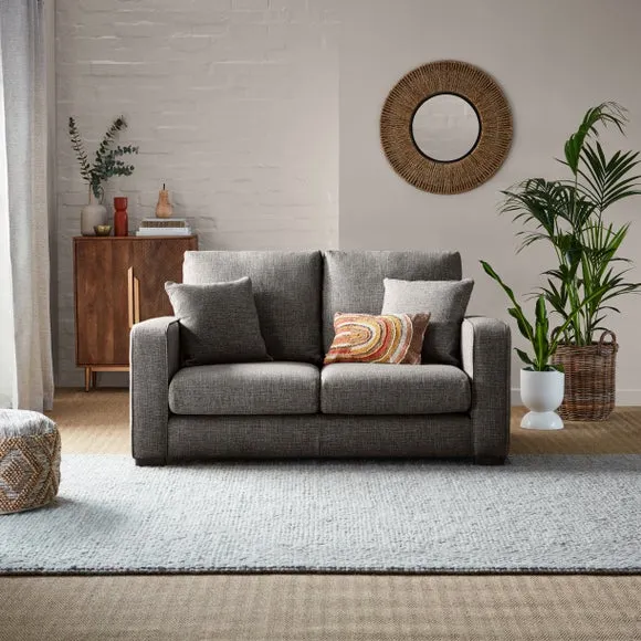 Carson Deep Sit Chunky Multi Weave 2 Seater Sofa 1
