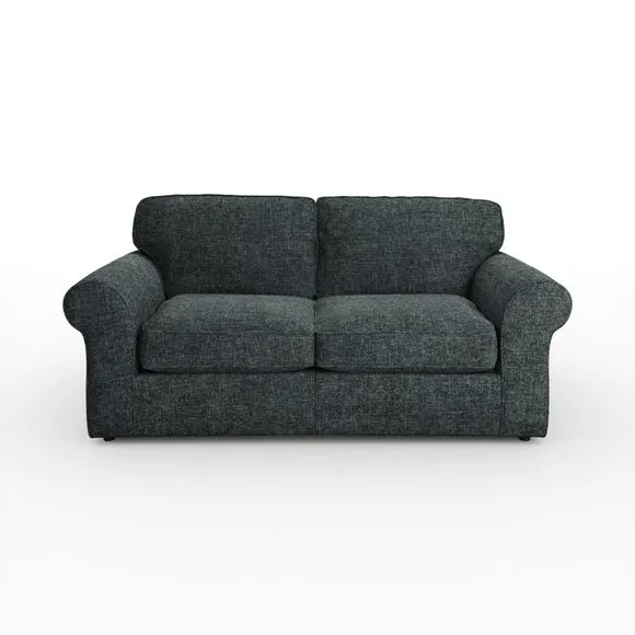 Flori Chunky Chenille 2 Seater Sofa Bed 6