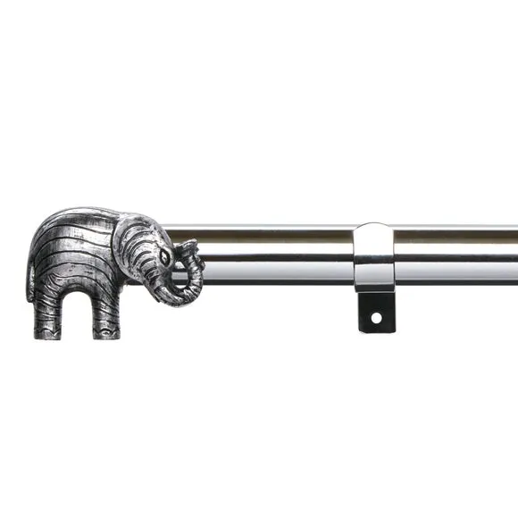 Elephant Extendable Metal Eyelet Curtain Pole​