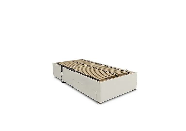 Artisan Adjustable Divan Base - Small Single - Plush Ecru