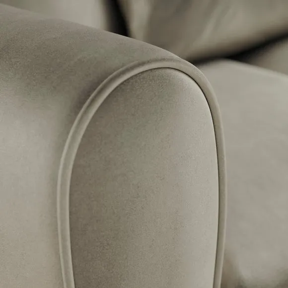 Blake Curved Arm Opulent Velvet 2 Seater Sofa 4