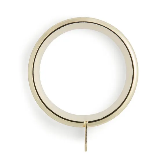 Pack of 12 Lined Curtain Rings 2