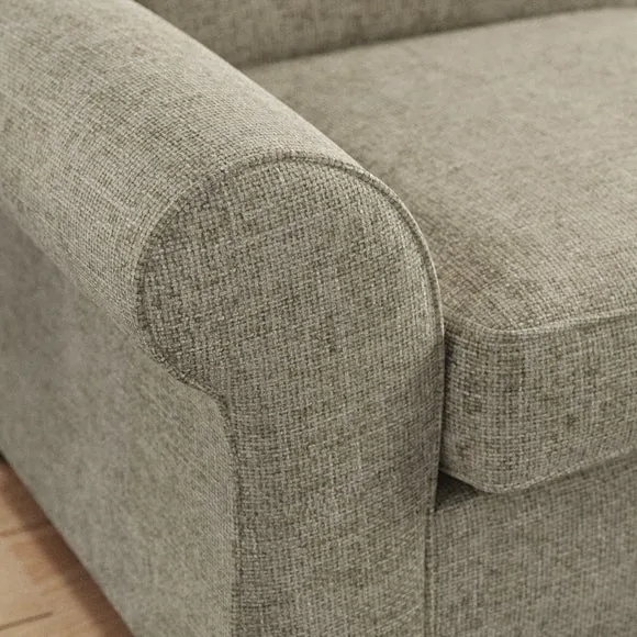 Flori Chunky Chenille Armchair 5