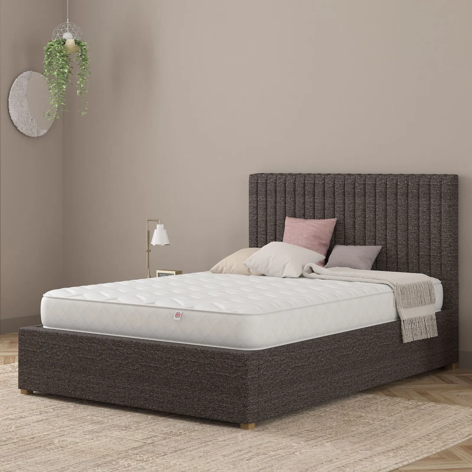 Catherine Lansfield Serene Sleep Mattress in White 5