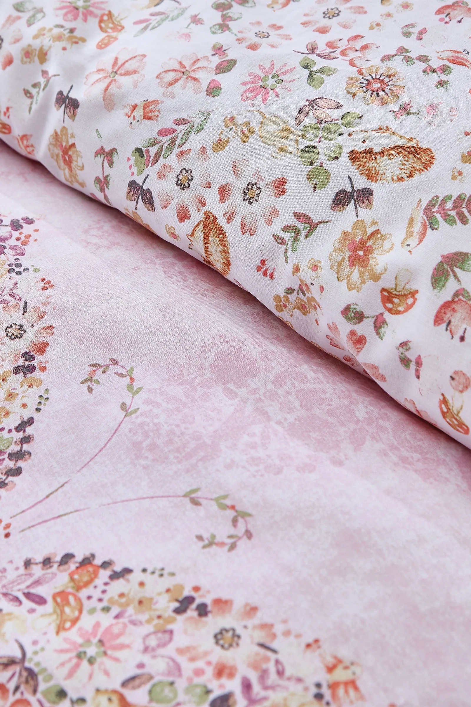 Catherine Lansfield 'Enchanted Butterfly' Duvet Cover Set in Pink 4
