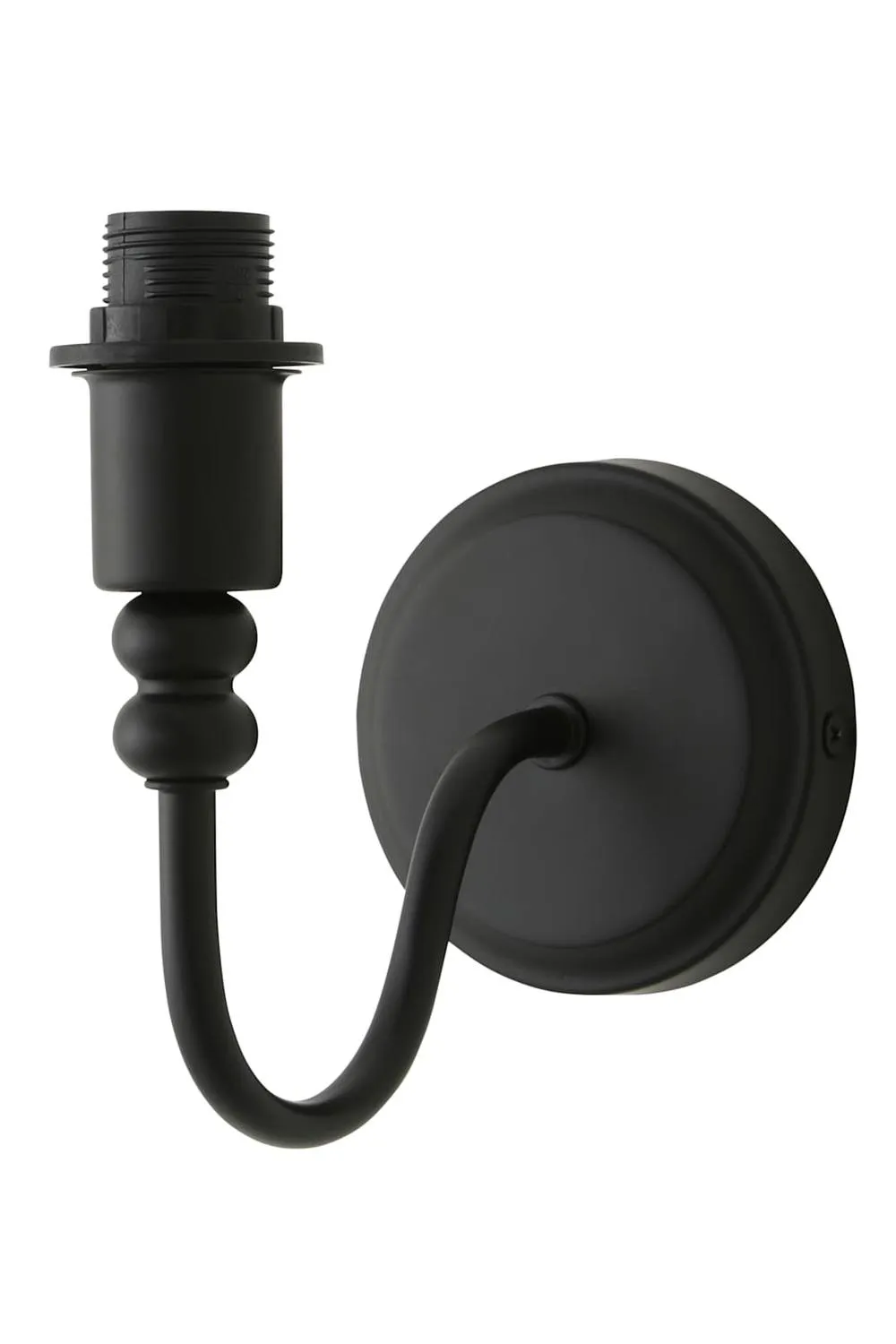ValueLights Binky Pair of Rechargeable LED Bulb Wall Light Bases in Black 6