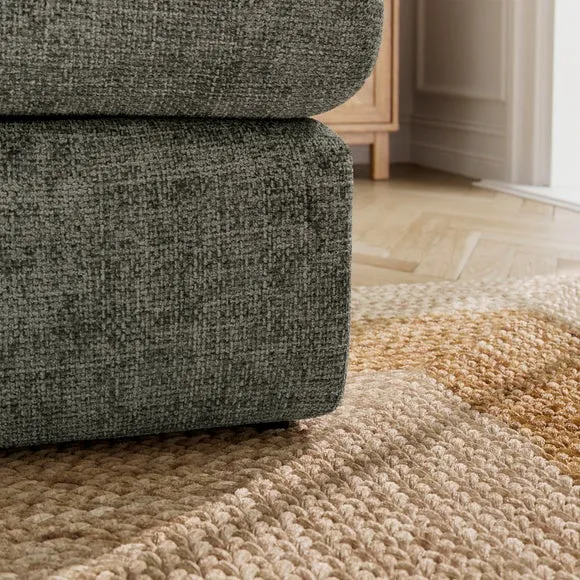 Martha Chunky Chenille 2 Seater Double Sofa Bed 5
