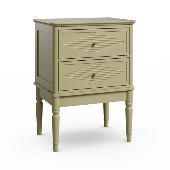 Ottilie 2 Drawer Bedside Table 6
