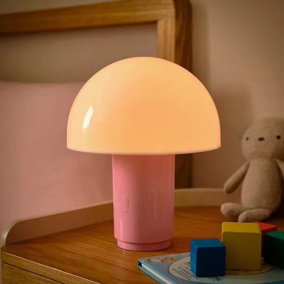 Mushroom Rechargeable Touch Dimmable Table Lamp 2