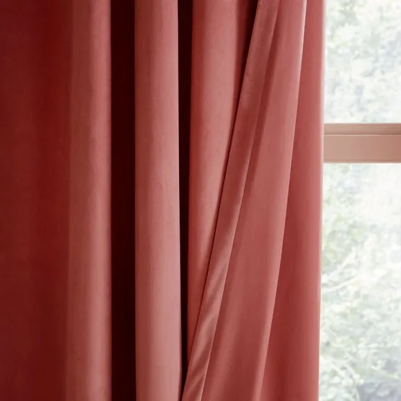 Luxe Velour Eyelet Curtains (Blackout Available) 5