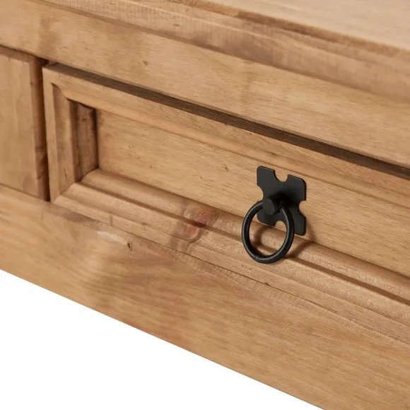 Corona Coffee Table with Drawer, Pine 2