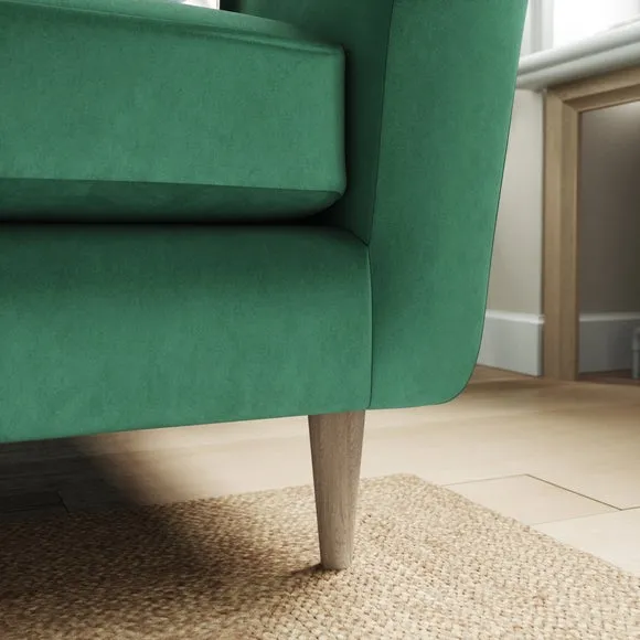 Sven Opulent Velvet Snuggle Chair 4