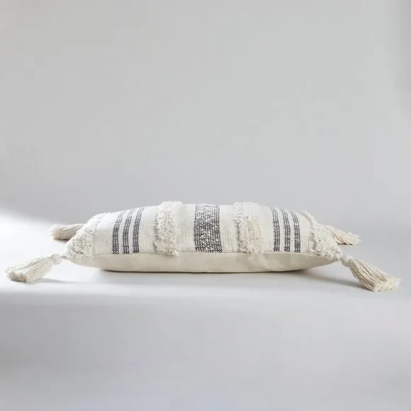 Samara Striped Natural Cushion 4