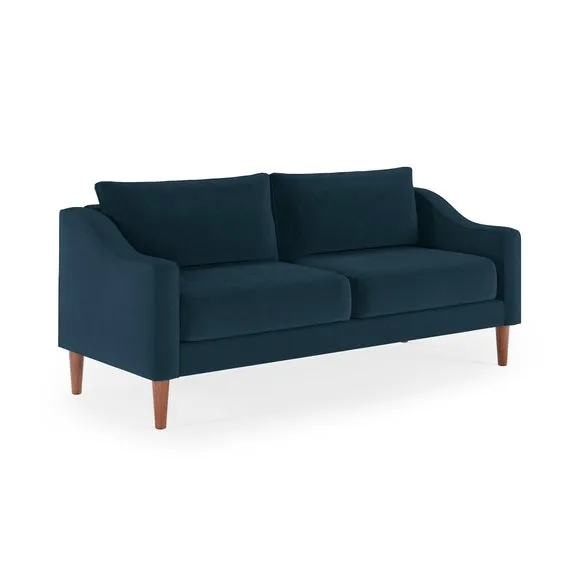 Hugo Velvet 3 Seater Sofa 6
