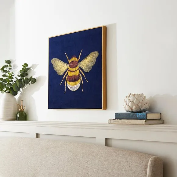 Bee Framed Canvas