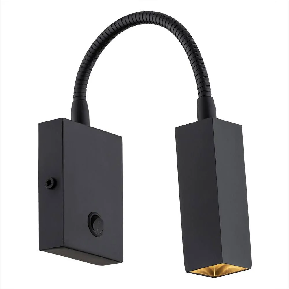 Netlighting Rockstar Reading Wall Light Black Structure