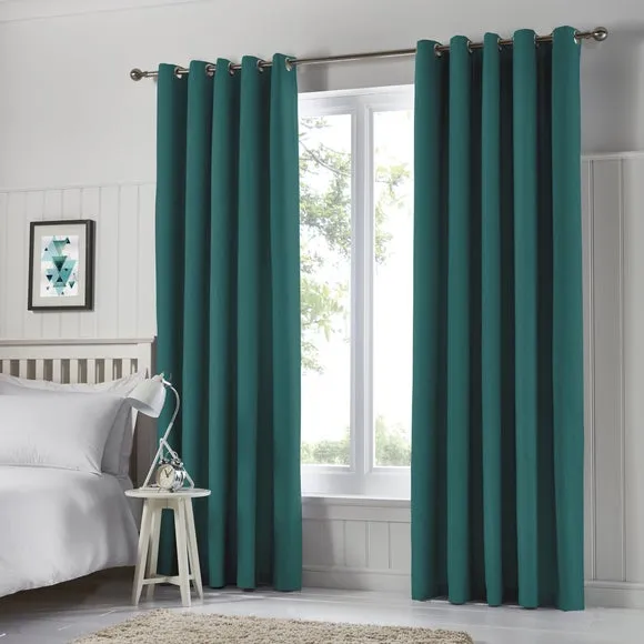 Tyla Blackout Eyelet Curtains 2