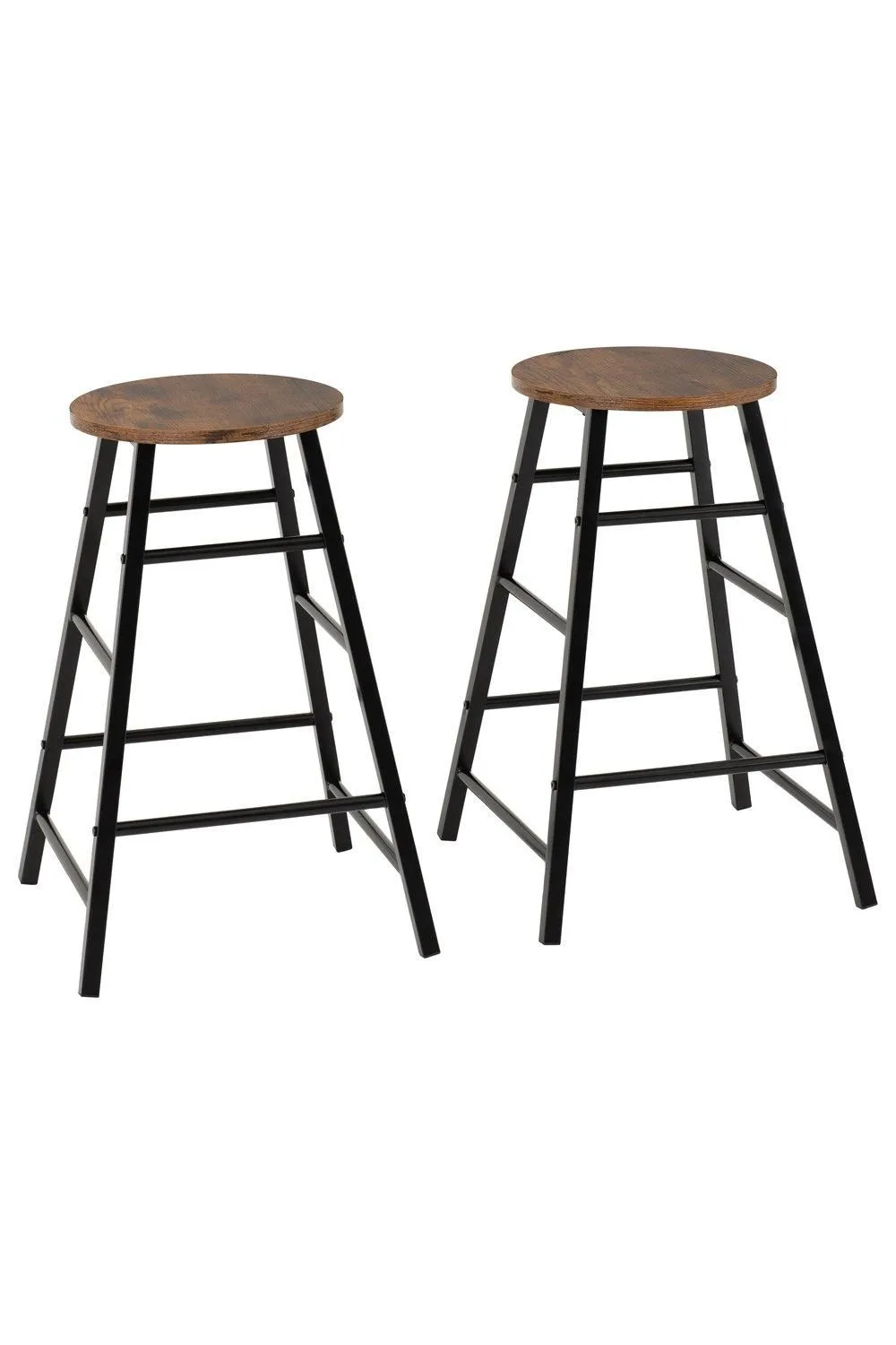 Seconique Athens Breakfast Bar Set in Dark Brown 5