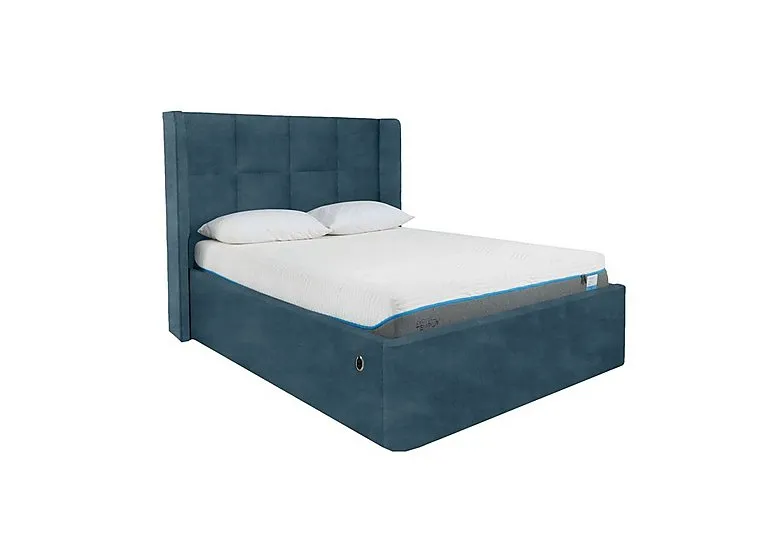 Shiva Electric Ottoman Bed Frame - King Size - Savannah Ocean