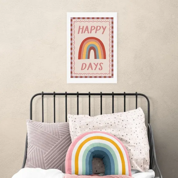 East End Prints Happy Days Print by Kid of the Village 1