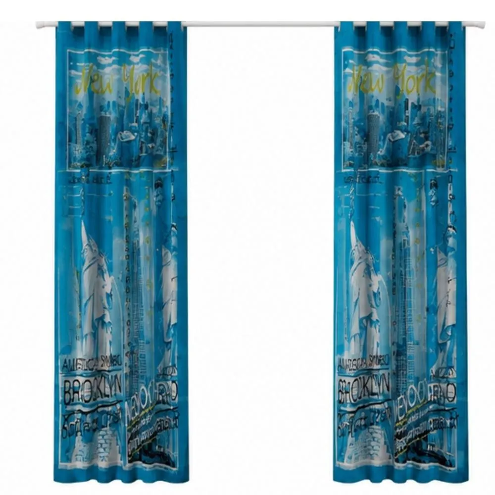 Smart Living Soft Cosy Poly Cotton Inspire Curtains in Teal 4