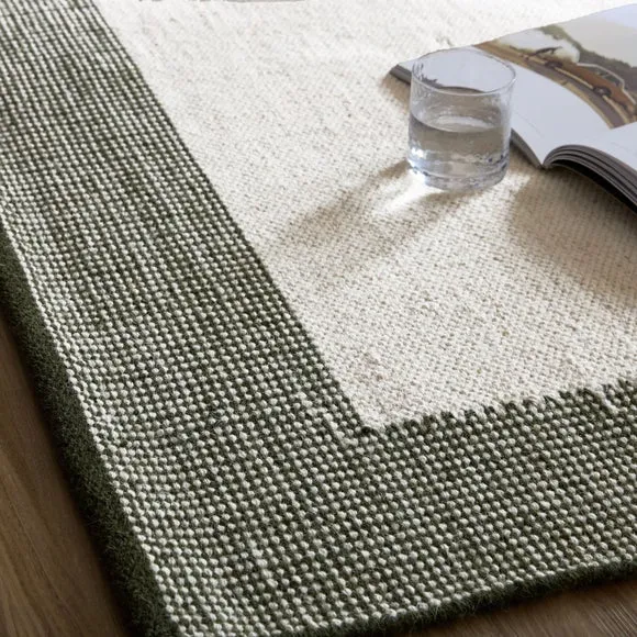 Seb Border Wool Rug 6