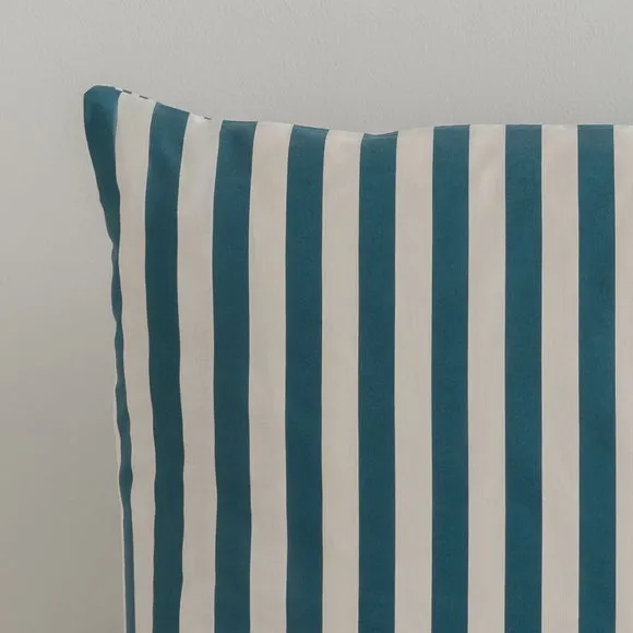 Durham Stripe 100% Cotton Duvet Cover and Pillowcase Set 3