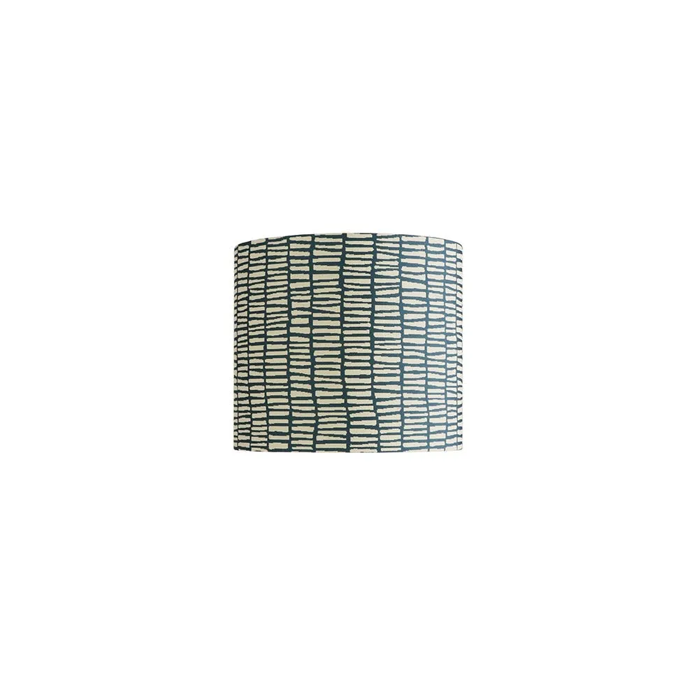 Shropshire Shades Tocca Lampshade Denim 20 x 18cm 2