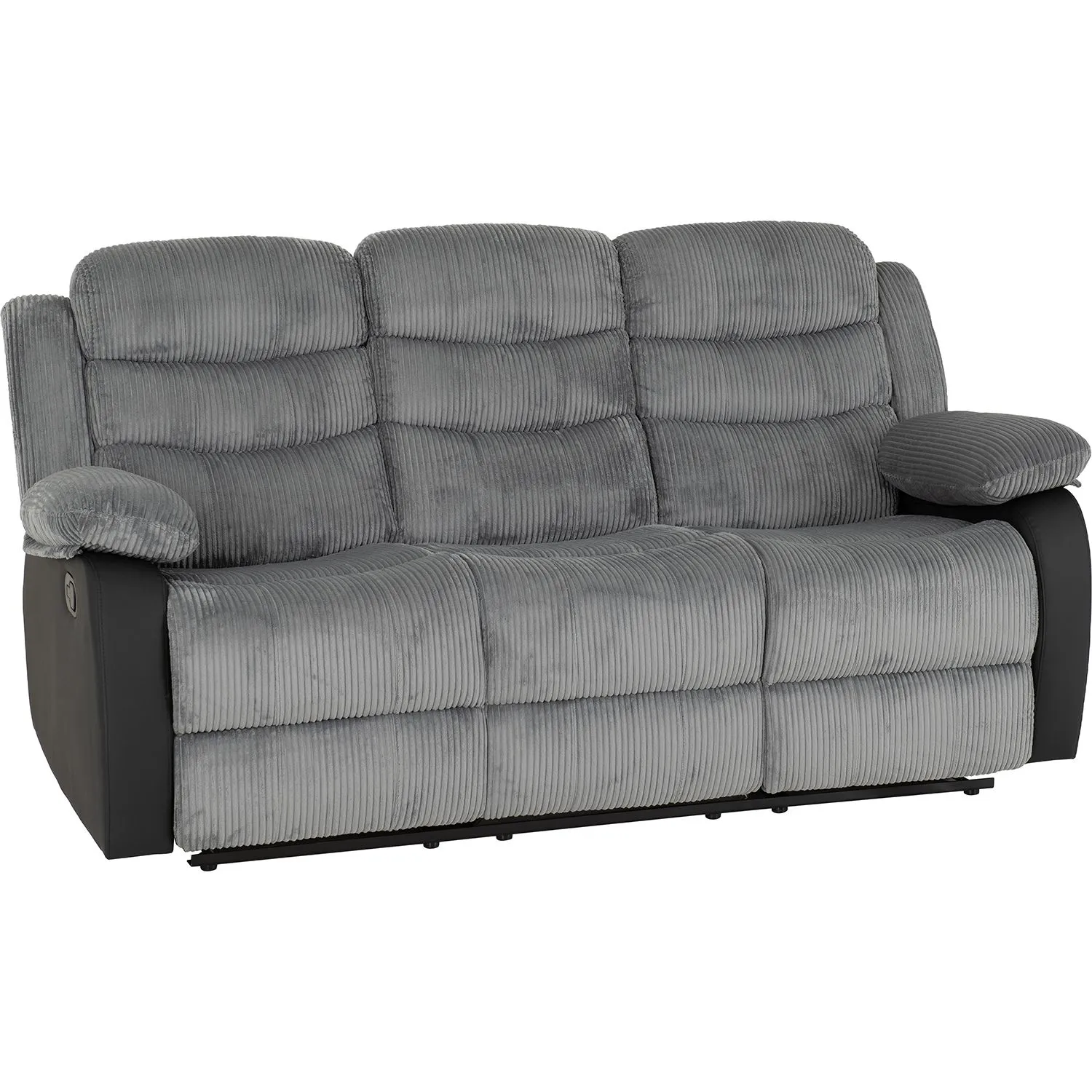 Seconique Roma 3+2 Recliner Suite in Grey 4